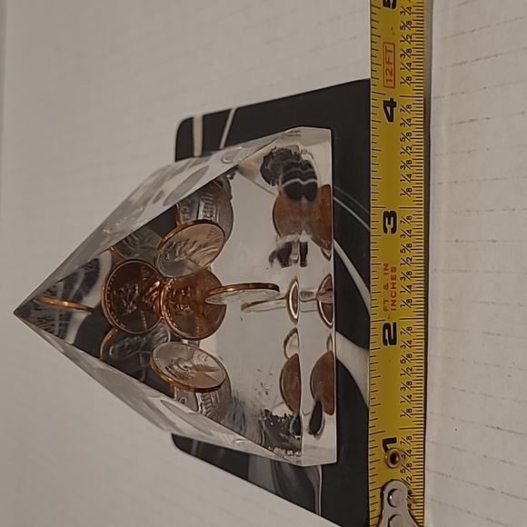 Orgonite Pyramid with Pennies - Picture 15 of 16